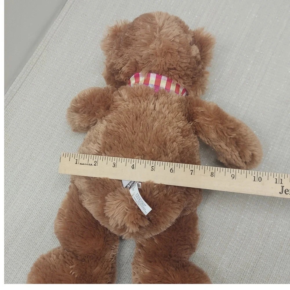 Gund Alfie Brown Teddy Bear Stuffed Animal Plush 015314 17 inch
